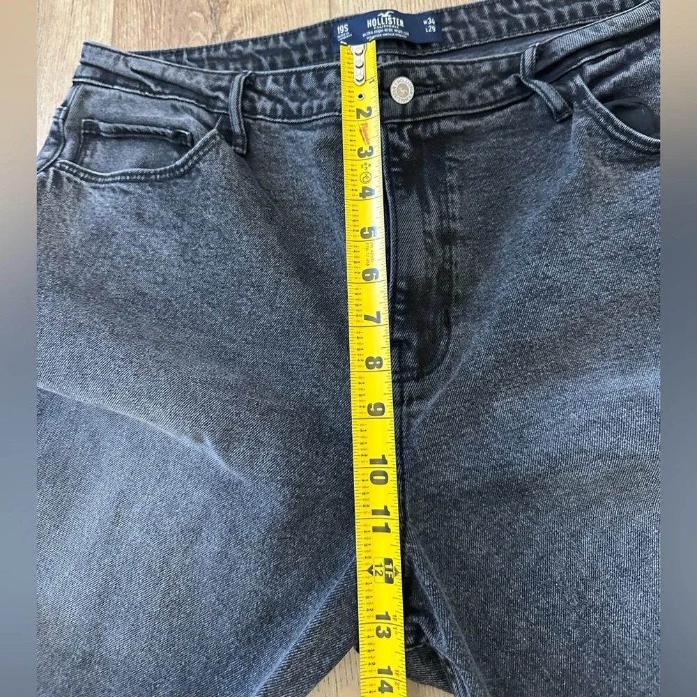 Hollister Ultra high rise wide leg jeans 19 - Picture 7 of 7
